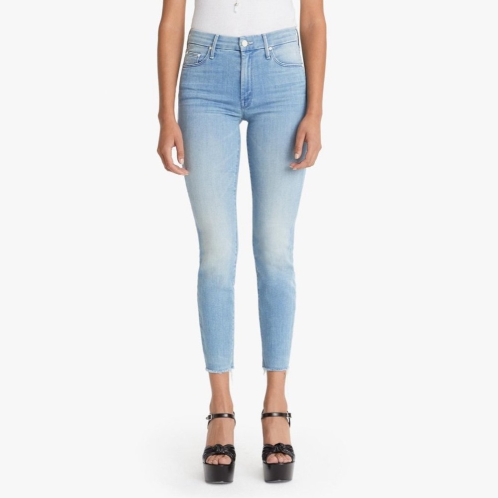 MOTHER The Looker Ankle Fray Jeans - Picture 5 of 13
